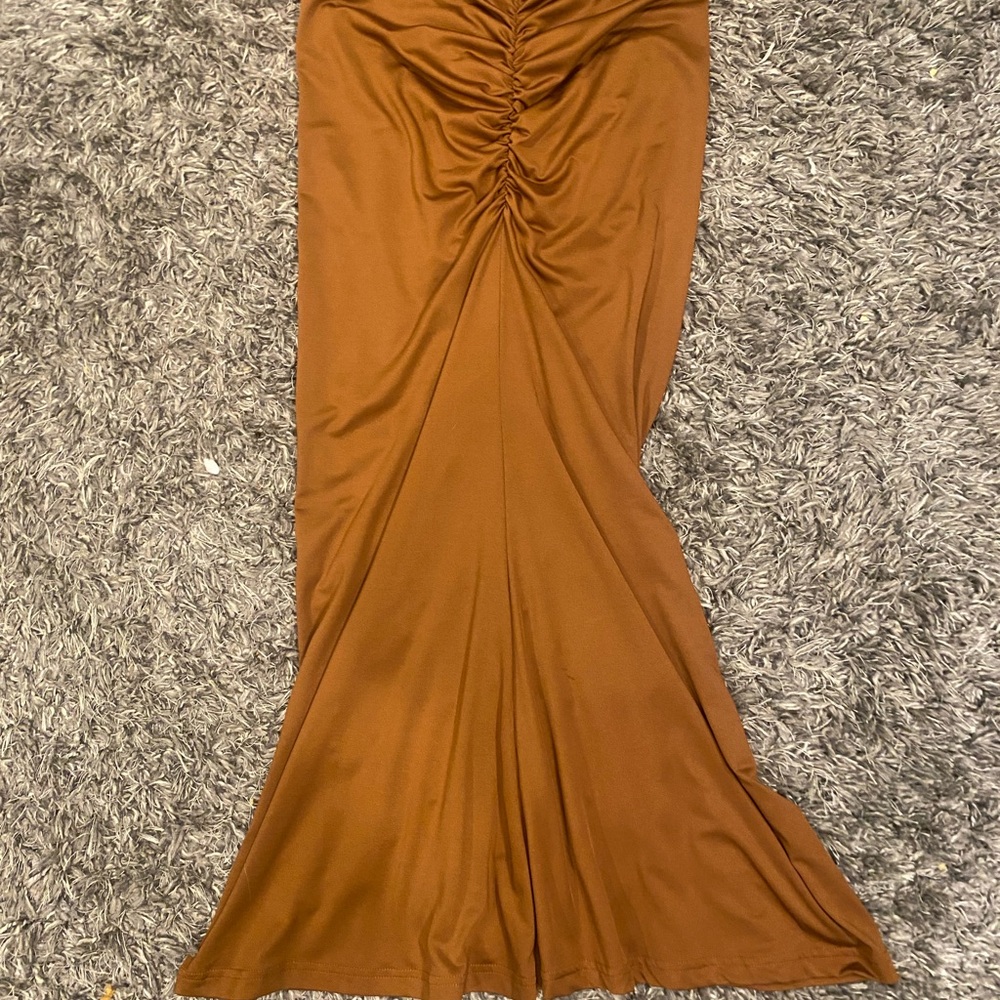 Elegant Brown Women's Skirt